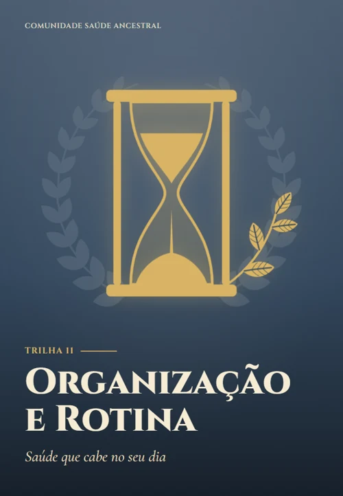 Capa da trilha Organização e Rotina
